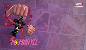 Marvel Champions Ms Marvel Game Mat