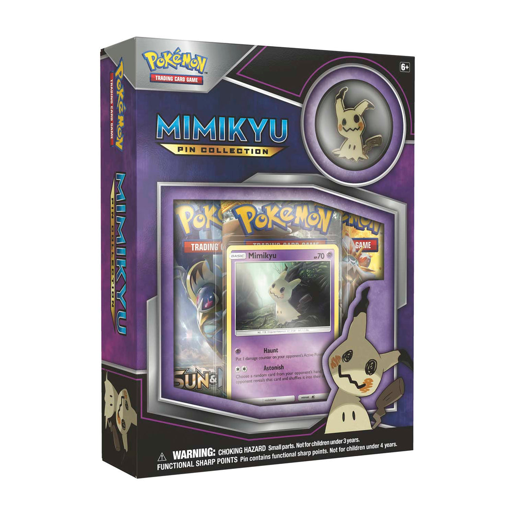 Pokemon TCG Mimikyu Pin Collection