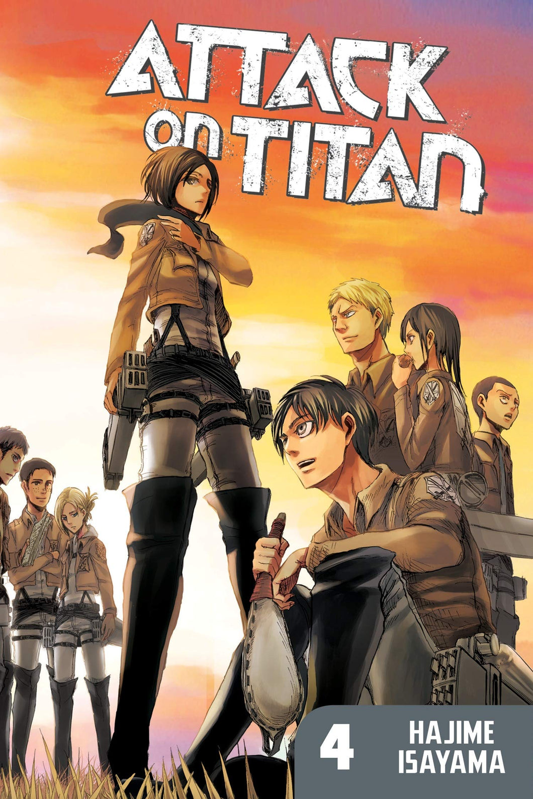 Attack On Titan Volume 4