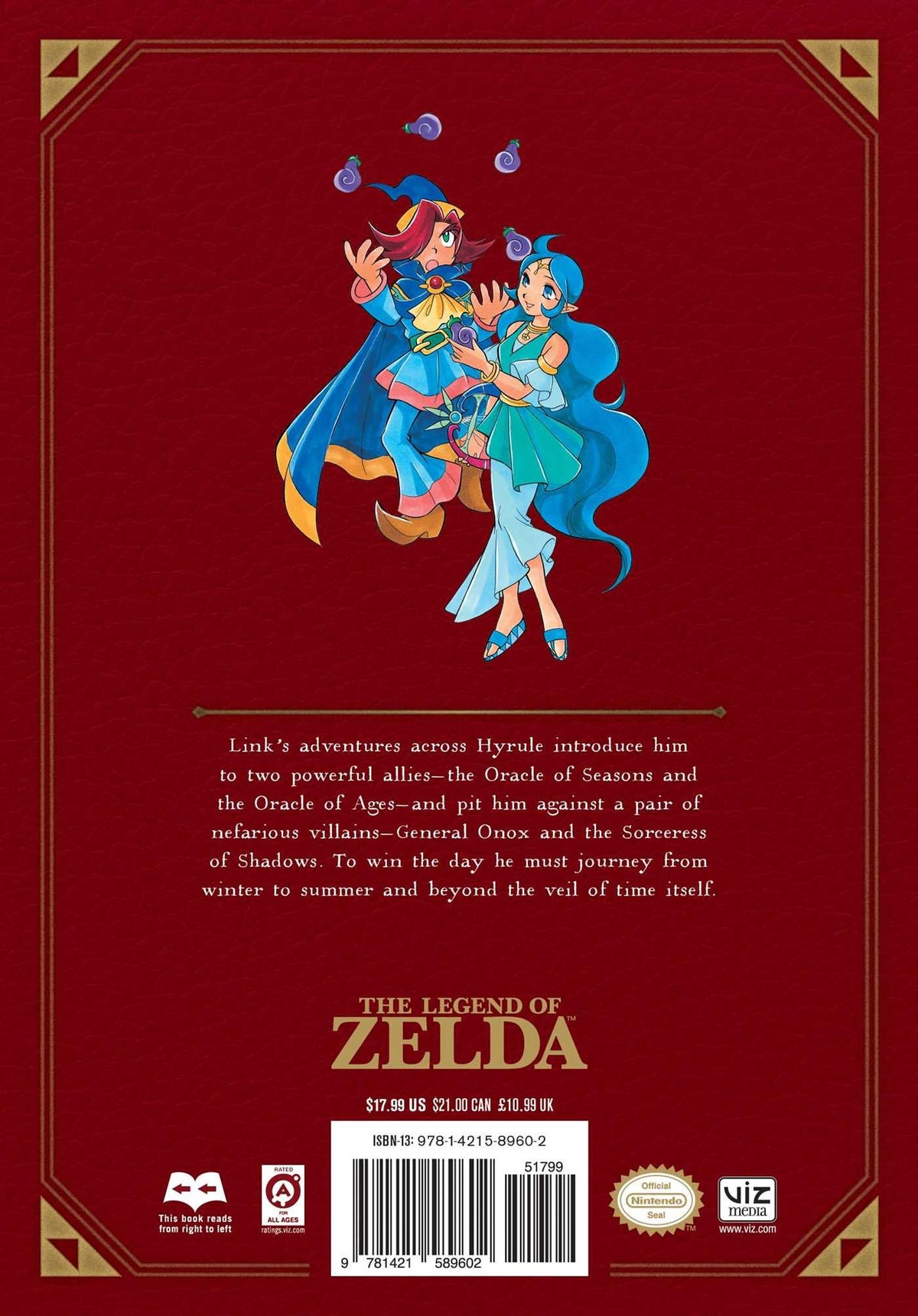 The Legend Of Zelda Legendary Edition Volume 2 Oracle of Seasons/Oracle of Ages