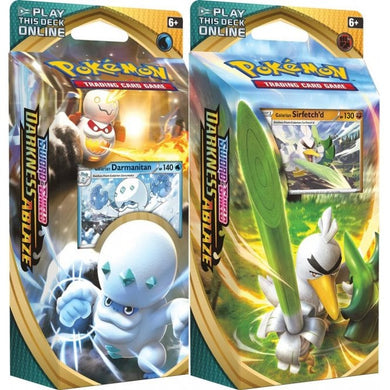 Pokemon Sword & Shield Darkness Ablaze Theme Decks