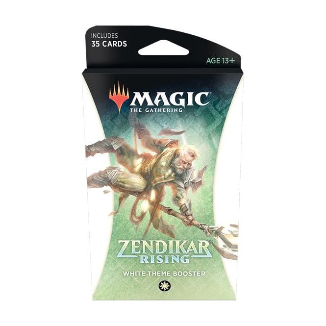 Magic The Gathering Zendikar Rising Theme Booster White