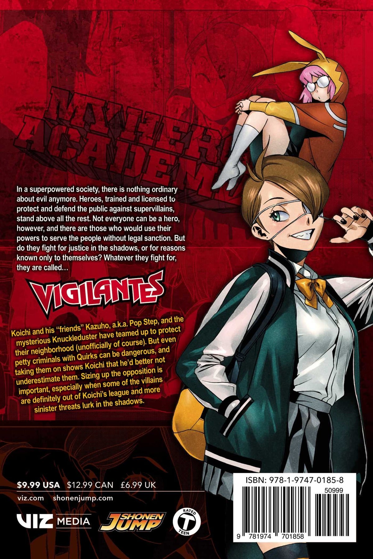 My Hero Academia VIGILANTES Volume 2