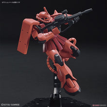 Laden Sie das Bild in den Galerie-Viewer, HGUC MS-06S Zaku II Char's Mobile Suit 1/144 Gundam-Modellbausatz