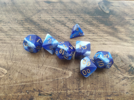 Double-Colour RPG 7 Dice Set