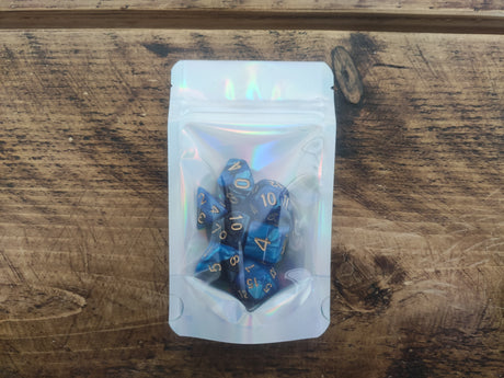 Marble Effect RPG 7 Dice Set