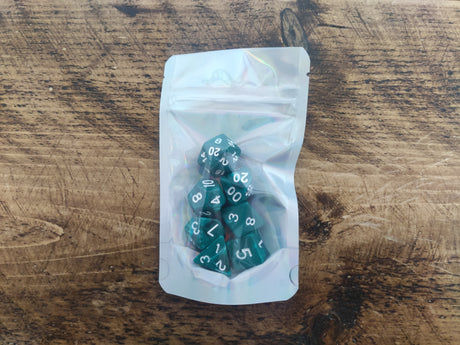 Marble Effect RPG 7 Dice Set