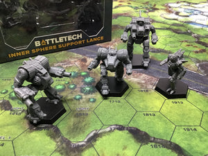Battletech indvendig sfære støtte lanse