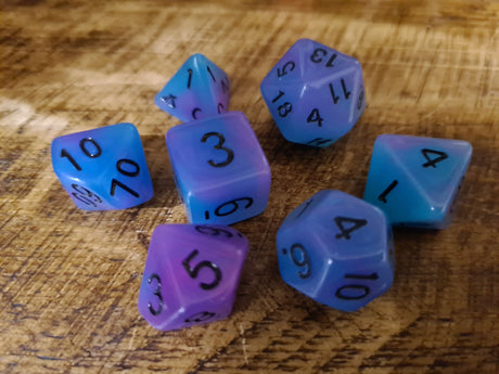 Double-Colour RPG 7 Dice Set