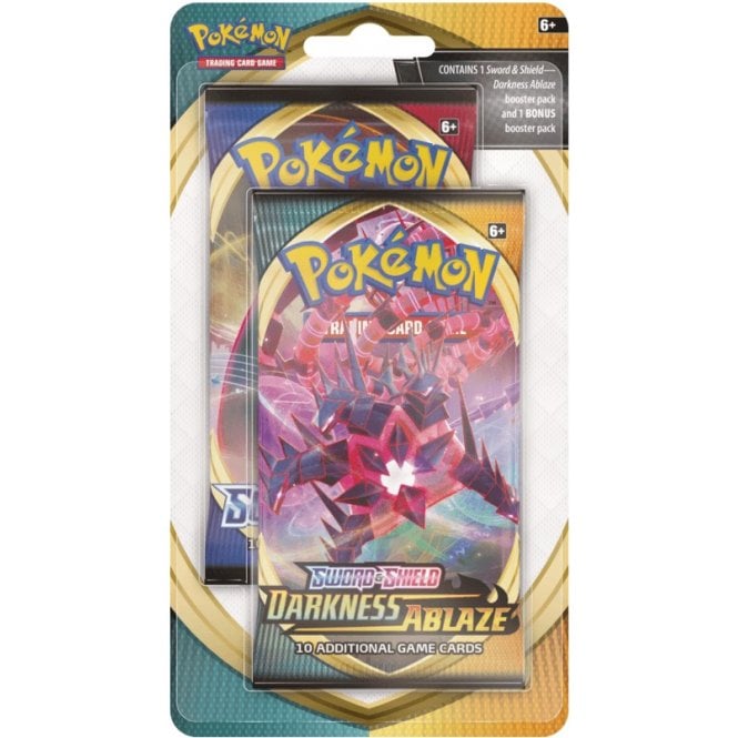 Pokemon Sword & Shield Darkness Ablaze Celebration 2 Pack Blister –  Travelling Man UK