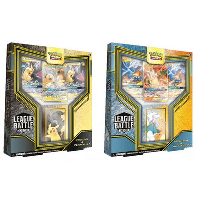 Pokemon League Battle Deck Pikachu & Zekrom-GX + Reshiram & Charizard-GX