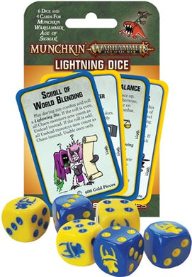 Munchkin Warhammer Age Of Sigmar Lightning Dice