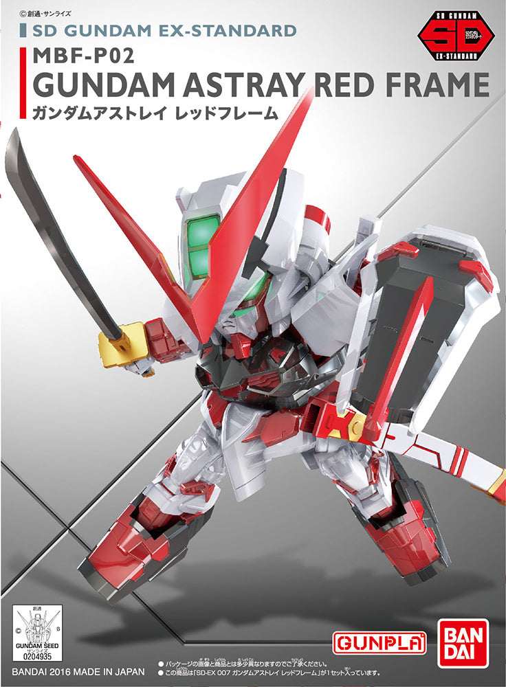 SD Gundam Red Frame EX Standard 007 Model Kit