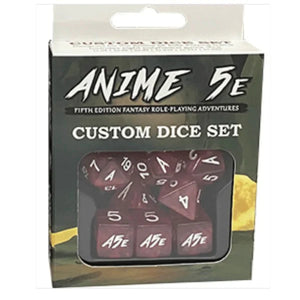 Anime 5E RPG Dice Set