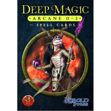 Deep Magic Spell Cards for 5th Edition