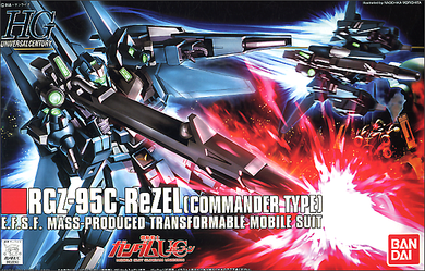 HGUC RGZ-95C Rezel Commander Type 1/144 Model Kit