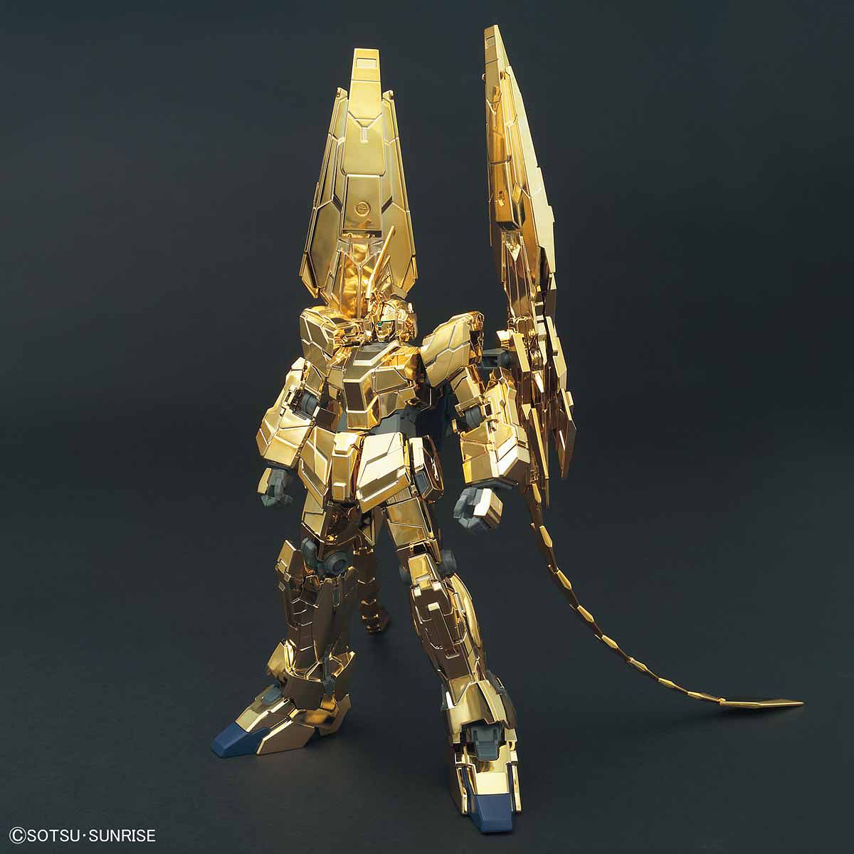 HGUC Gundam Unicorn Phenex Unicorn Mode Gold Plated 1/144 Model Kit