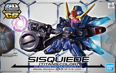 SD Gundam Cross Silhouette Sisquiede [Titans Colour]