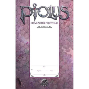 Ptolus Character Portfolio (5th Edition)