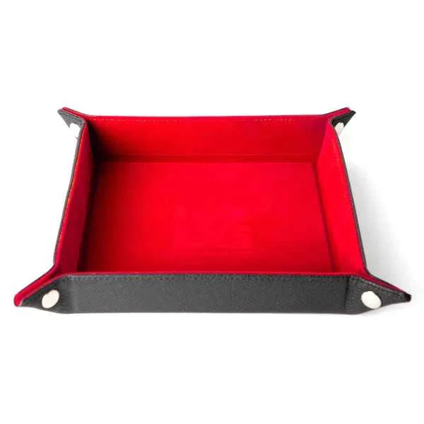 Metallic Dice Games Fold Up Velvet Dice Tray