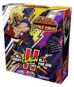 My Hero Academia CCG All Might Vs All for One Clash Decks