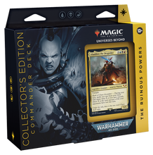 Load image into Gallery viewer, Magic: The Gathering Universes Beyond Warhammer 40,000 Premium Commander Deck Runinous Powers [B-Grade]
