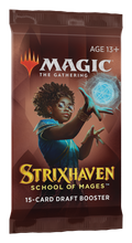 Indlæs billede i gallerifremviser, Magic The Gathering Strixhaven School of Mages Draft Booster Pack