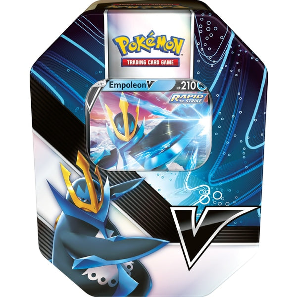 Pokemon TCG V Strikers Tin Tyranitar V/Empoleon V