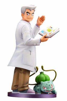 Pokemon ARTFX 1/8 Pokemon Professor Oak And Bulbasaur