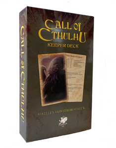 Call of Cthulhu RPG Malleus Monstrorum : Keeper Deck