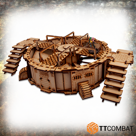 TTCombat Tabletop Scenics - Industrial Hive Sector 4: Mega Turbine