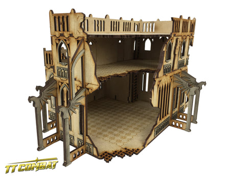 TTCombat Tabletop Scenics - Sci-fi Gothic Gothic Ruined Officium