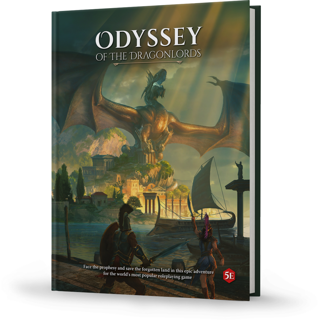 Odyssey Of The Dragonlords (5E) Adventure Book HC