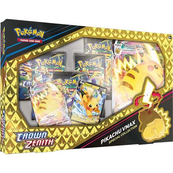 Pokemon TCG Sword & Shield Crown Zenith Special Collection Pikachu VMAX