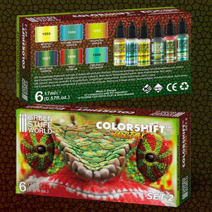 Green Stuff World Chameleon Acrylic Paint Set 2