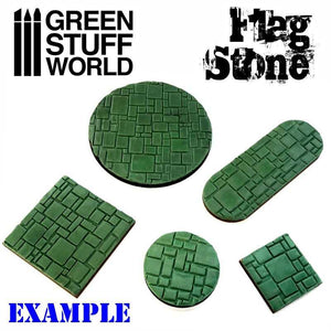 Green Stuff World Flagstone Rolling Pin