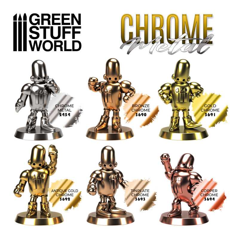 Green Stuff World Chrome Paint Tinplate