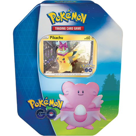 Pokemon TCG Pokemon GO Tin Pikachu, Snorlax or Blissey