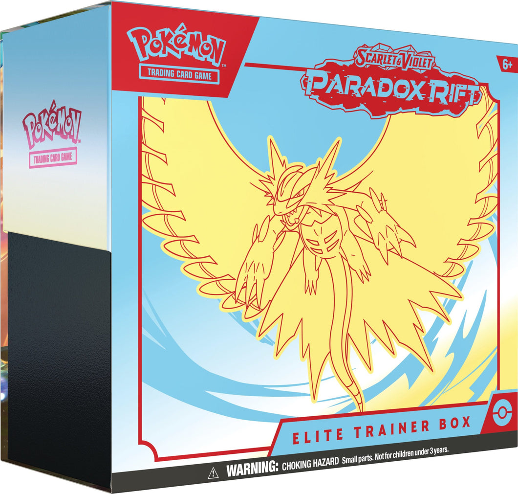 Pokemon TCG Scarlet & Violet 4 Paradox Rift Elite Trainer Box