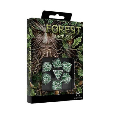 Q Workshop Forest Dice Set Tundra