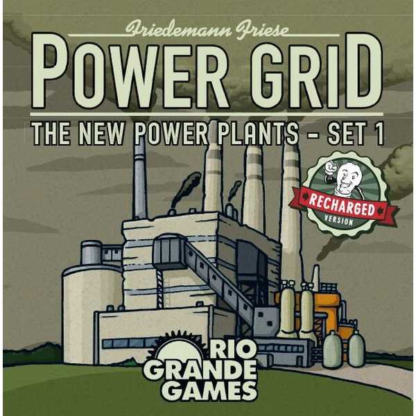 Power Grid The New Power Plant Cards Set 1
