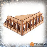 TTCombat Tabletop Scenics - Sci-fi Gothic Razed Mercantine