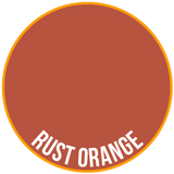 Two Thin Coats Rust Orange