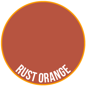 Two Thin Coats Rust Orange