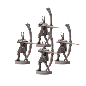 Dark Souls RPG Miniatures - Silver Knight Greatbowmen