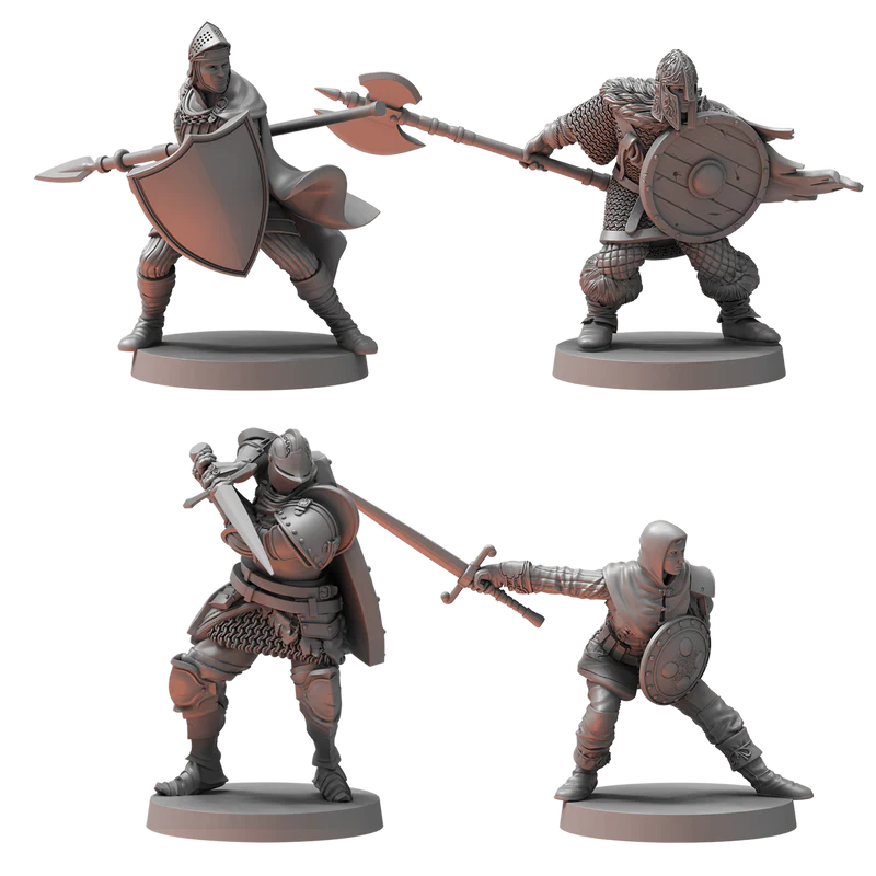 Dark Souls RPG Miniatures - Unkindled Heroes Pack 1