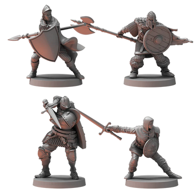 Dark Souls RPG Miniatures - Unkindled Heroes Pack 1