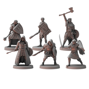 Dark Souls RPG Miniatures - Unkindled Heroes Pack 2