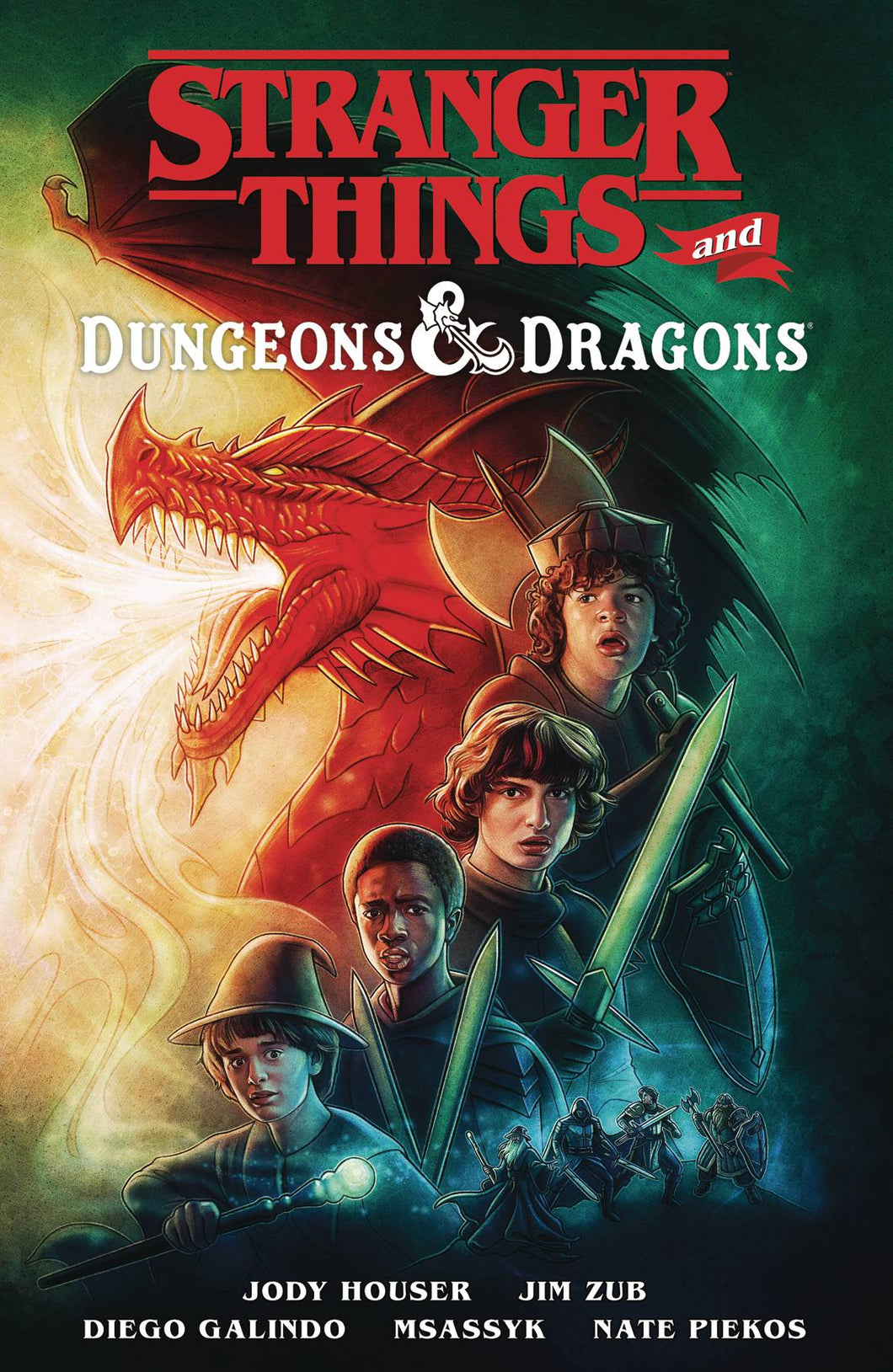 Stranger Things Dungeons And Dragons Graphic Novel