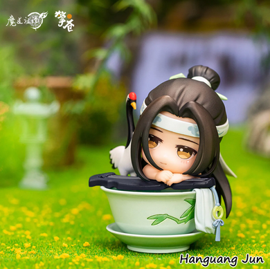 Official MDZS Figure A Song of Summber Bath, Lan Wangji Figure, CQL Figure, Mo Dao Zu Shi, the Untamed